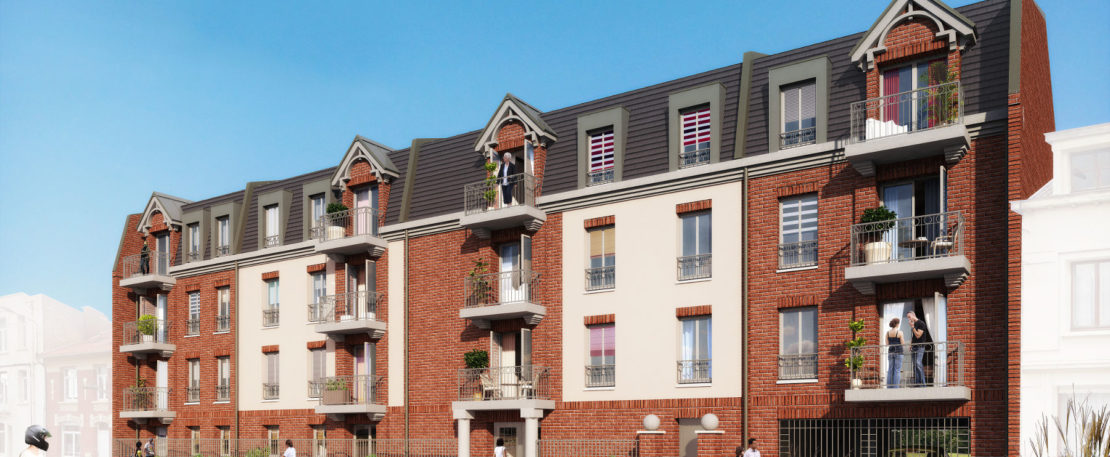Le Carré des Sens : programme immobilier neuf éligible PINEL à Valenciennes